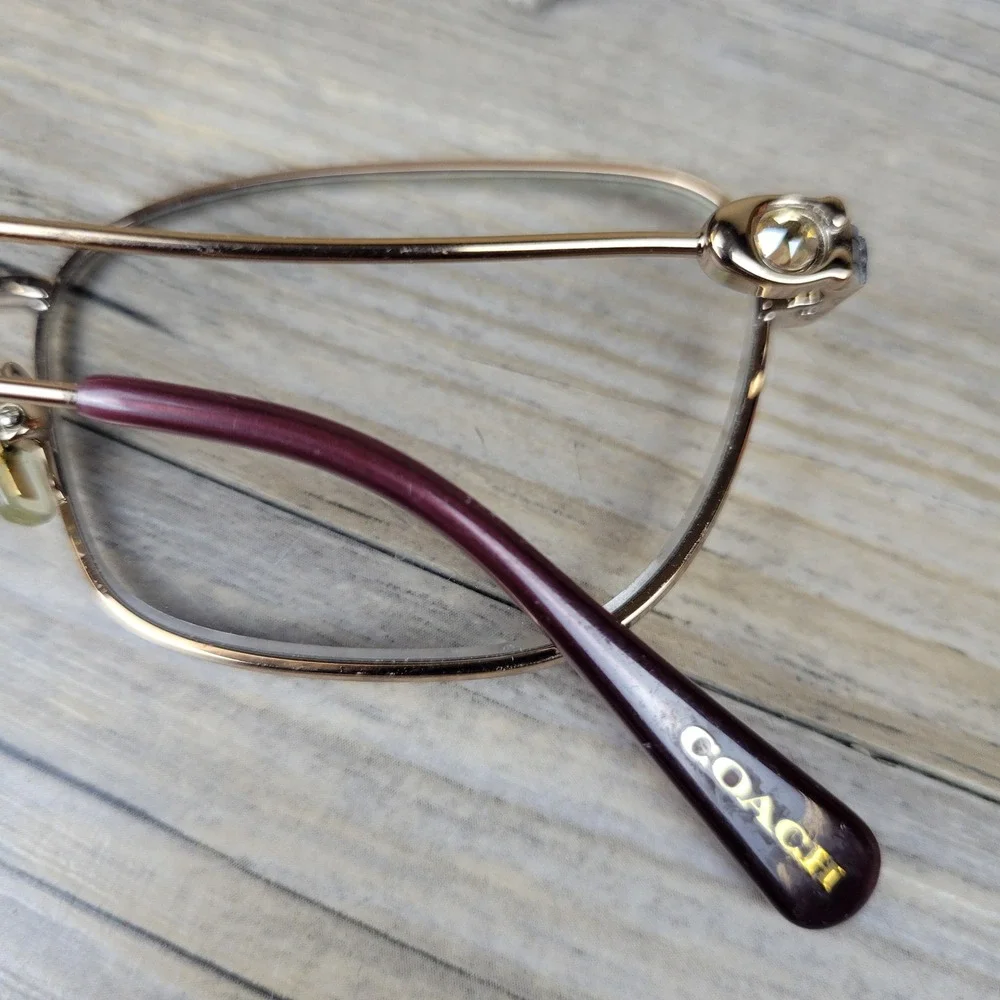 Coach Eyeglasses Frames HC 5103B Maxima 9331 Rose Gold Metal Womens 52-17-140